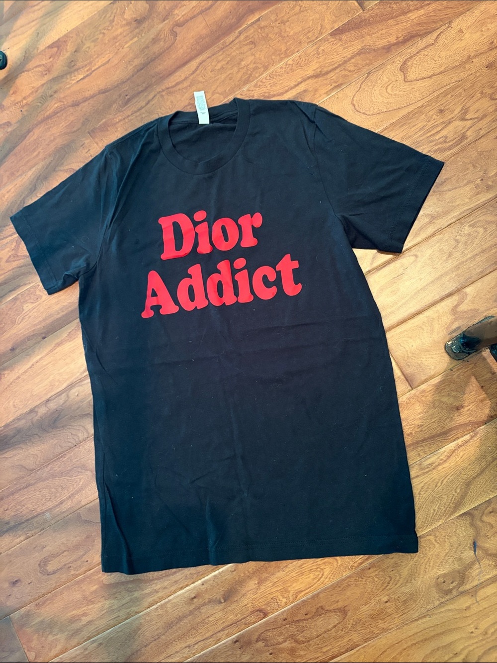 Dior Addict Graphic Lettered Classic Tee Size Medium